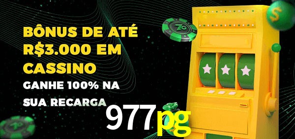 977pg melhor bônus de depósito